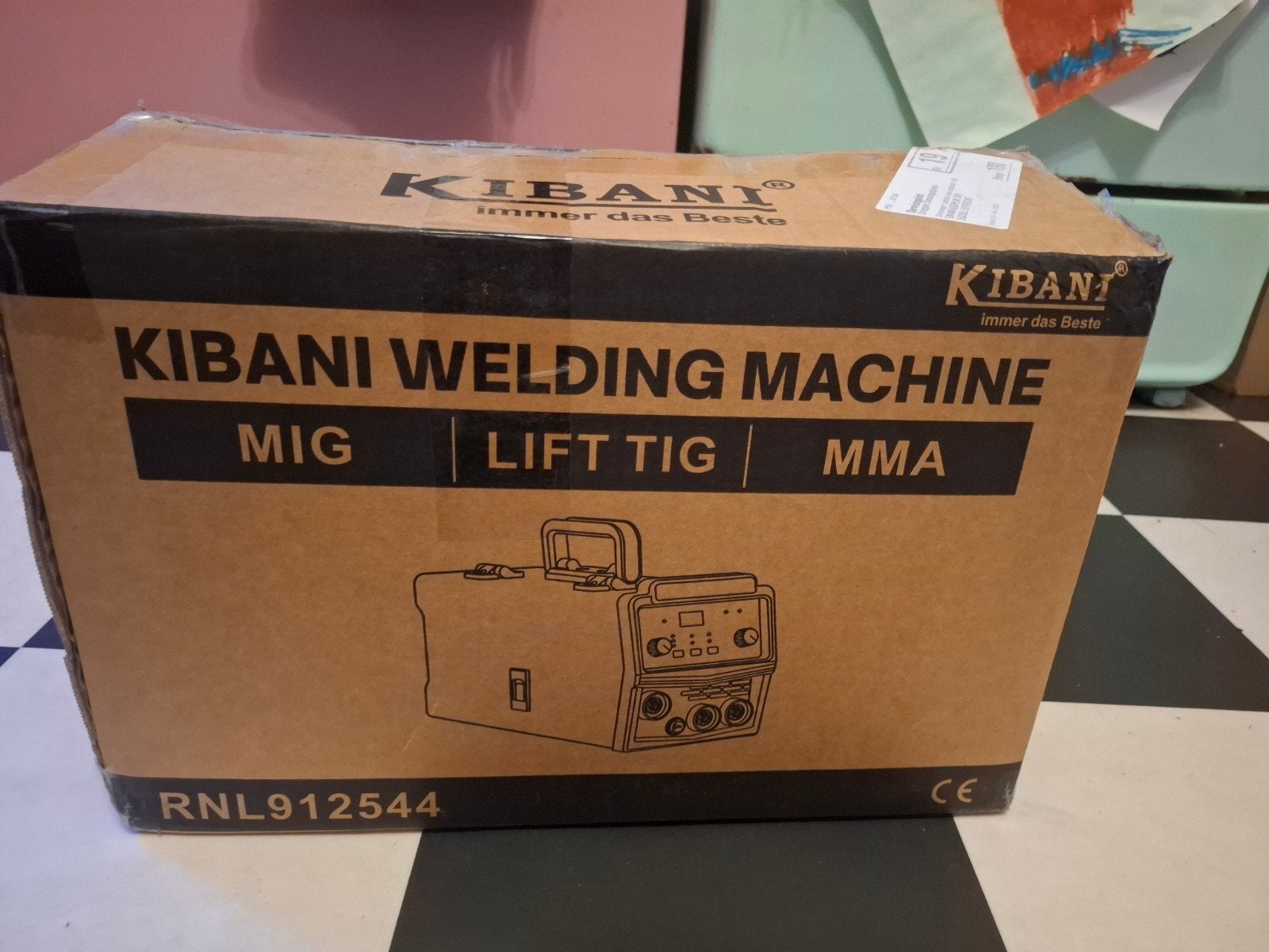 Kibani Mig 300 Pro 3-in-1 Lasapparaat met laskap en draad, Doe-het-zelf en Verbouw, Ophalen of Verzenden, Zo goed als nieuw, 250 ampère of meer