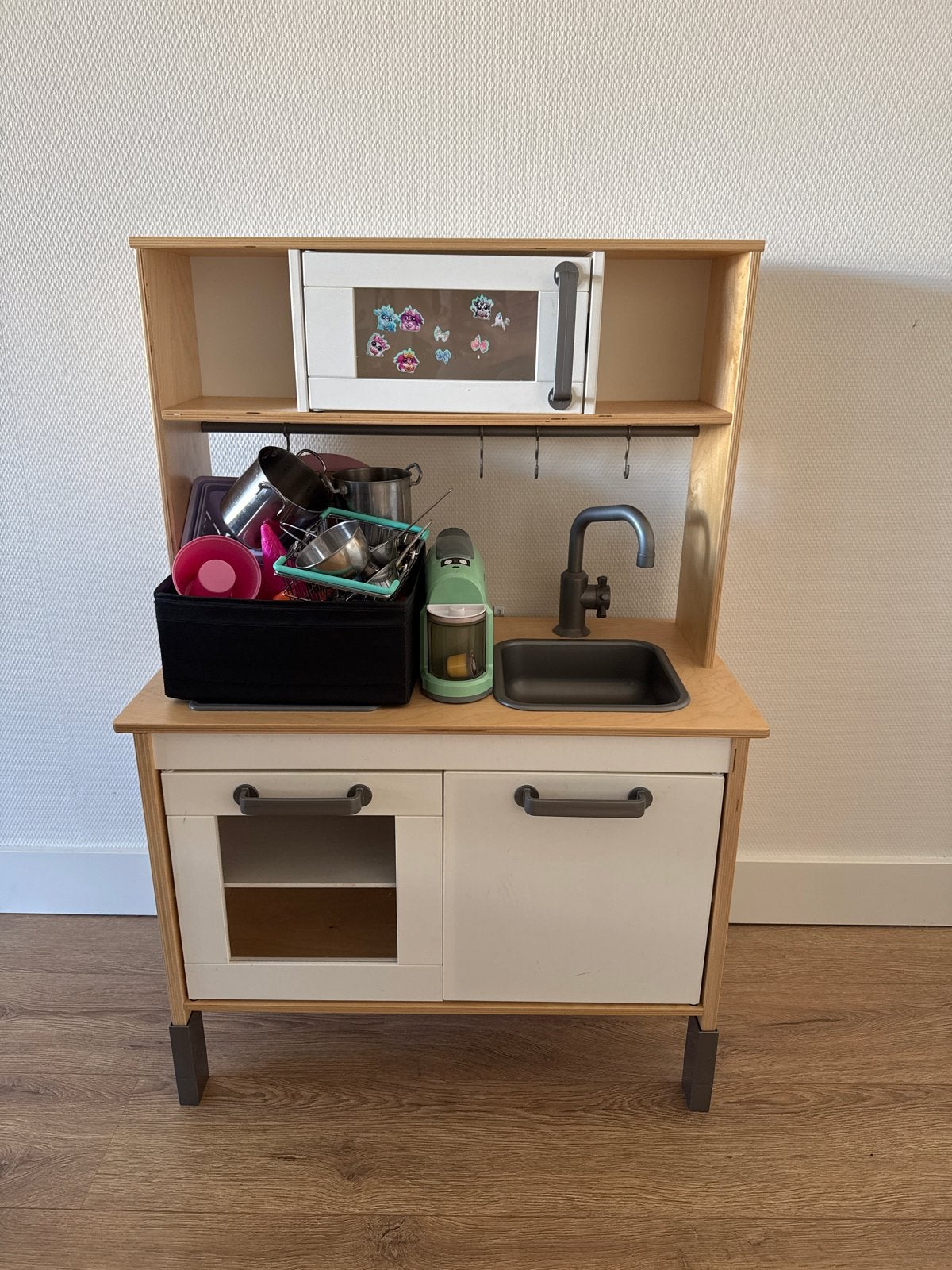 IKEA DUKTIG Speelkeuken met accessoires, Ophalen, Gebruikt, Hout, Speelkeuken