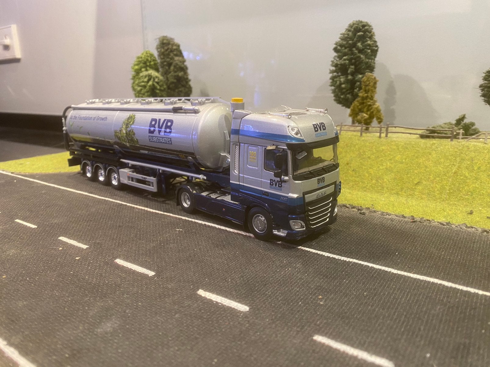 Daf XF106 met bulkoplegger van Bas van Buren, Ophalen of Verzenden, Zo goed als nieuw, Bus of Vrachtwagen, Tekno