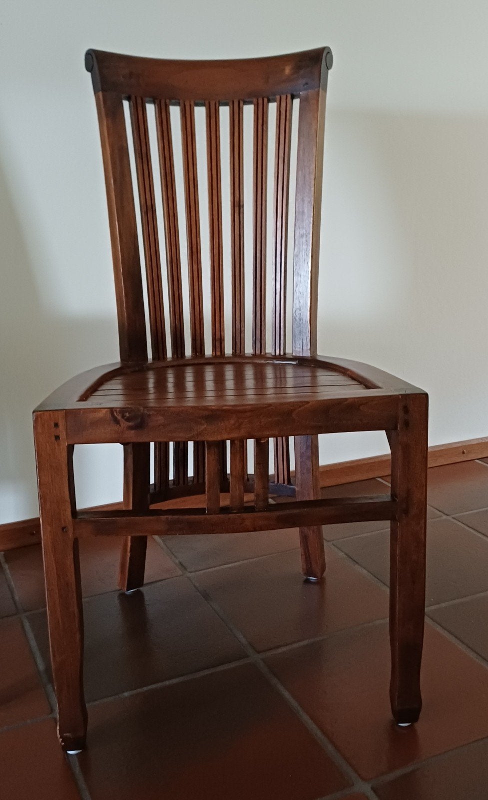 Houten eetkamerstoel, 6 of 8 st,eventueel met bezorgen., Ophalen of Verzenden