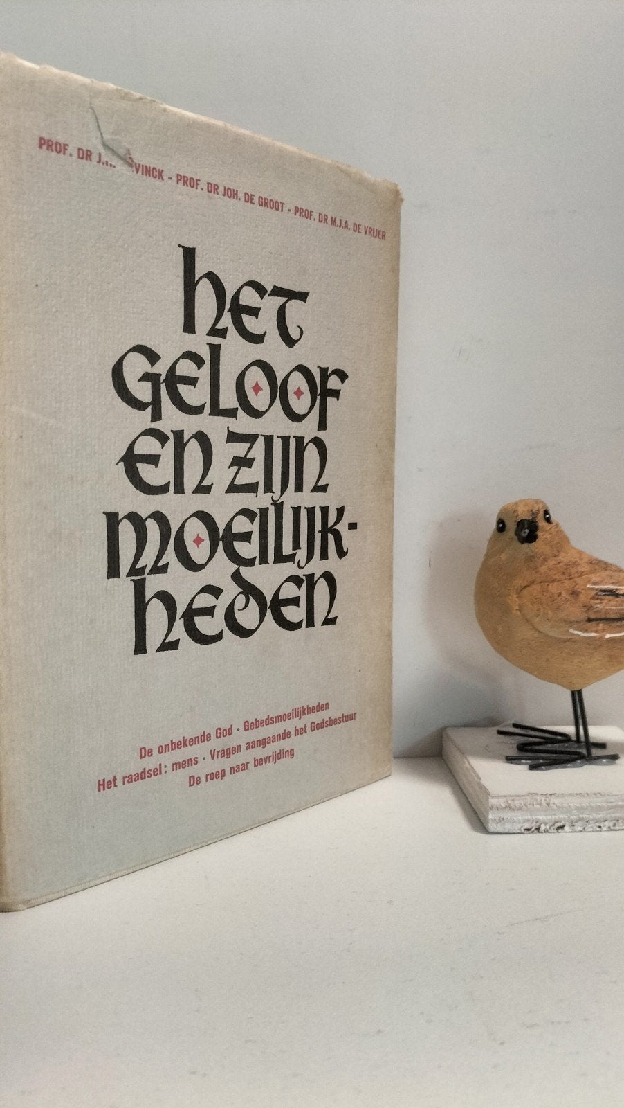Bavinck, Prof Dr. J.H. e.a.; Het geloof en zijn moeilijkhede, Ophalen of Verzenden, Gelezen, Christendom | Protestants