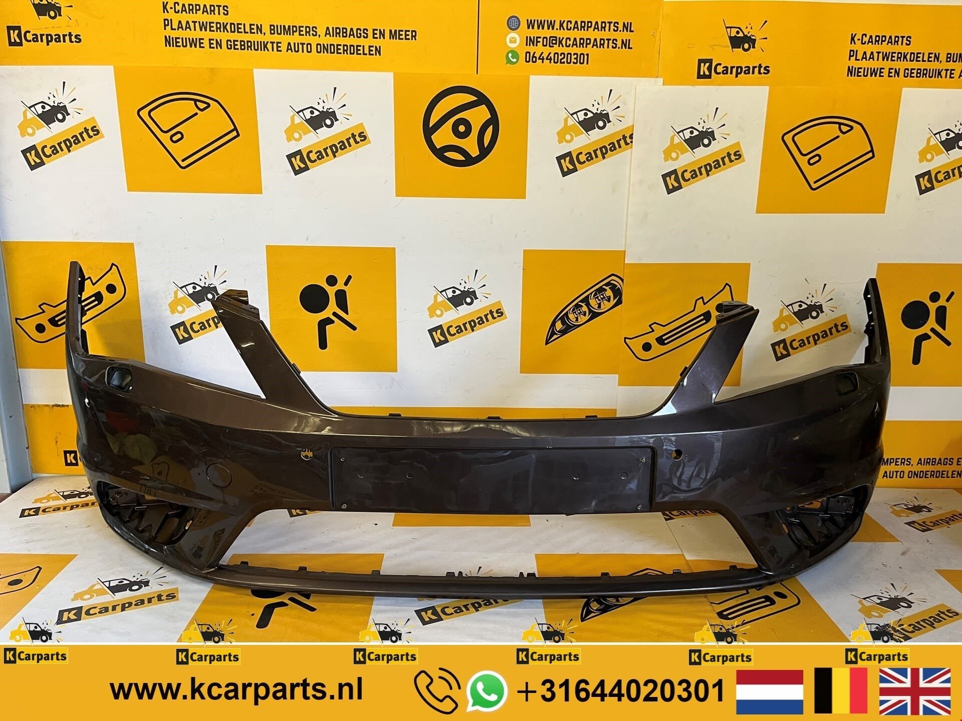 Voorbumper Seat Toledo 2012-2016 KLS PDC Bumper 6JA807221, Auto-onderdelen, Info@fabrikant.eu, Ophalen of Verzenden, Bumper, Seat