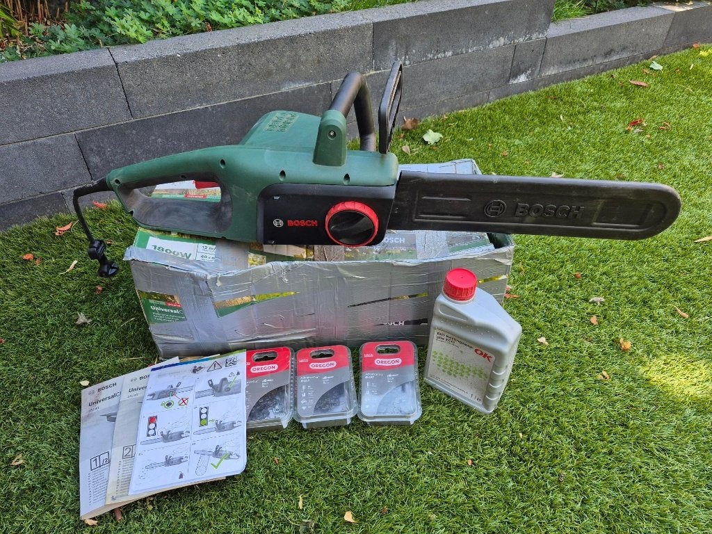 Elektrische kettingzaag Bosch, Ophalen, Gebruikt, Kettingzaag, 30 tot 70 mm