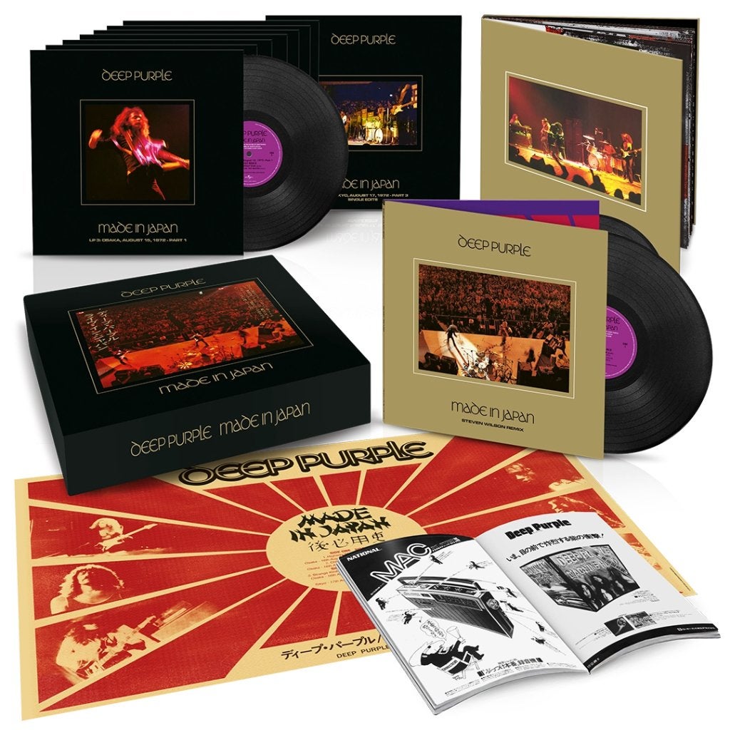 Vinyl 10LP Box Deep Purple Made In Japan 50th Ann Edt NIEUW, Boxset, Hard Rock, Ophalen of Verzenden, Inclusief poster