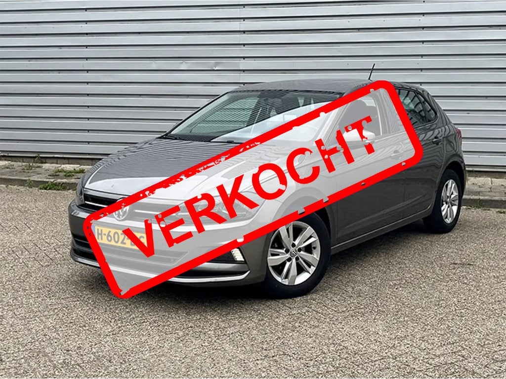 Volkswagen Polo 1.0 TSI 95pk 7-DSG 2019 Grijs, Auto's, 95 pk, 49 €/maand, Bedrijf, 1080 kg