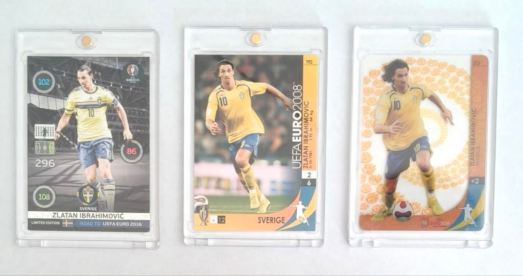 Zlatan Zweden. Ajax.. Barcelona..Ac Milaan.. Panini EK 2008, Ophalen of Verzenden, Zo goed als nieuw, Ajax, Poster, Plaatje of Sticker