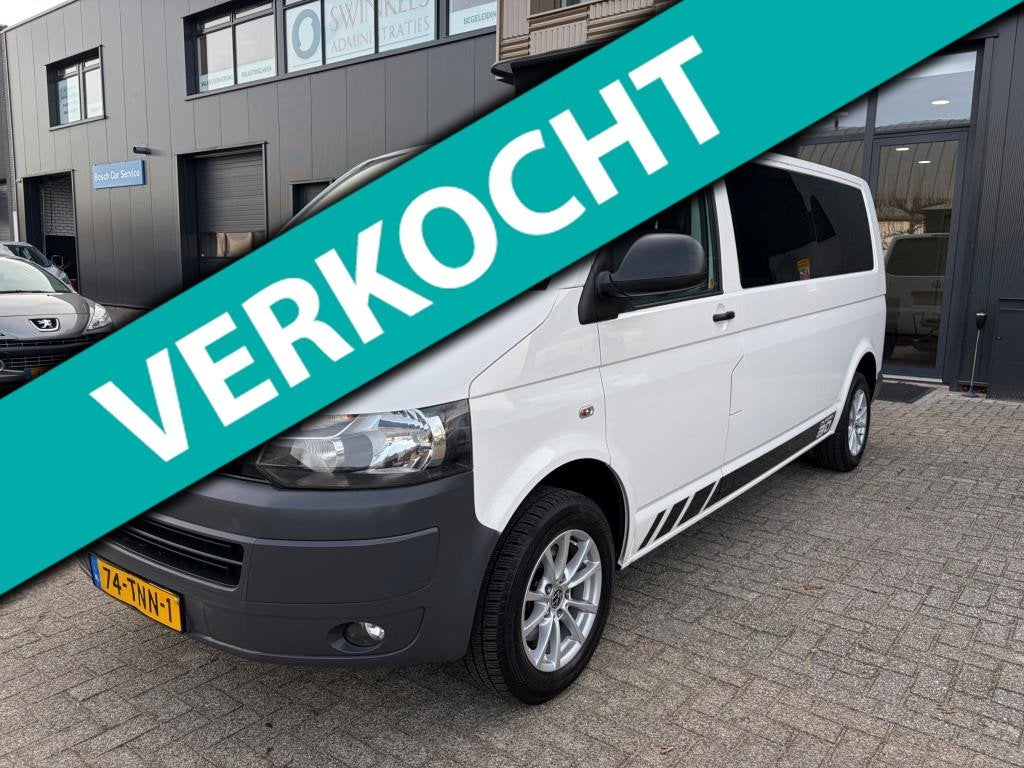 Volkswagen Transporter Camper 9-Persoons LPG Uniek, Voorwielaandrijving, 12 maanden, 116 pk, Wit
