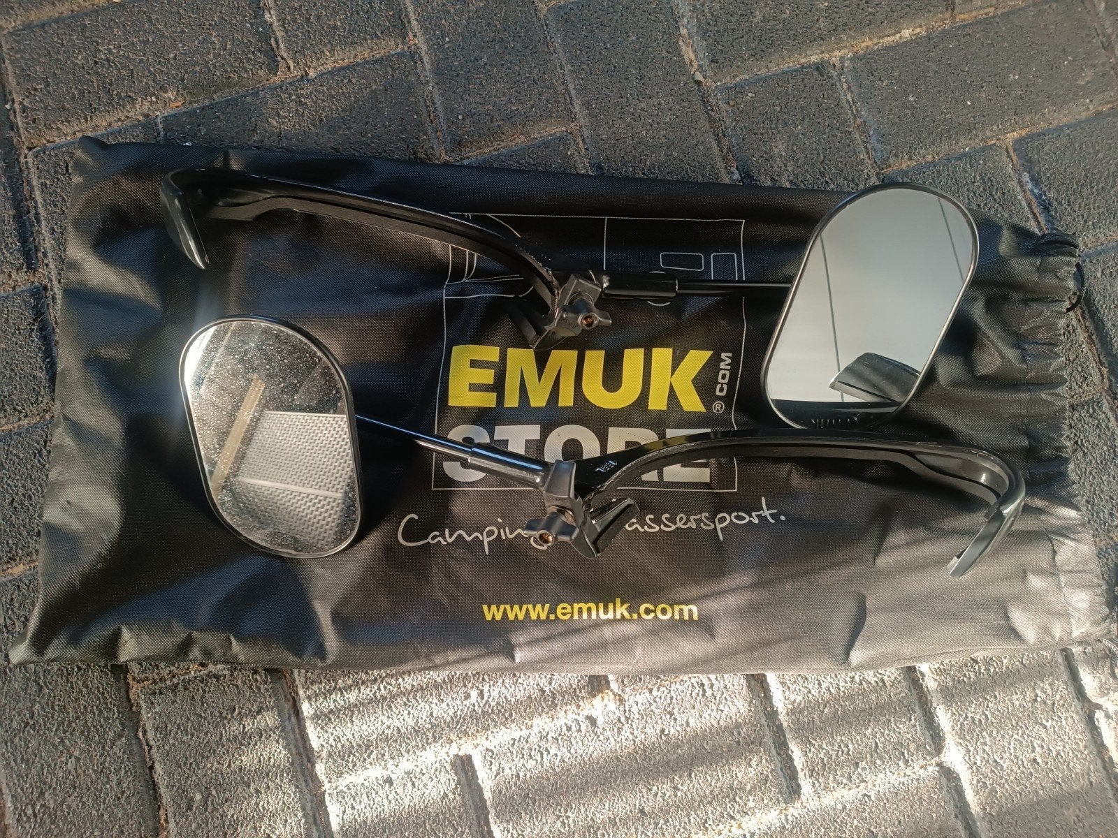 EMUK 100169 caravan spiegels - VW Golf (2017 - 2020), Ophalen of Verzenden, Zo goed als nieuw