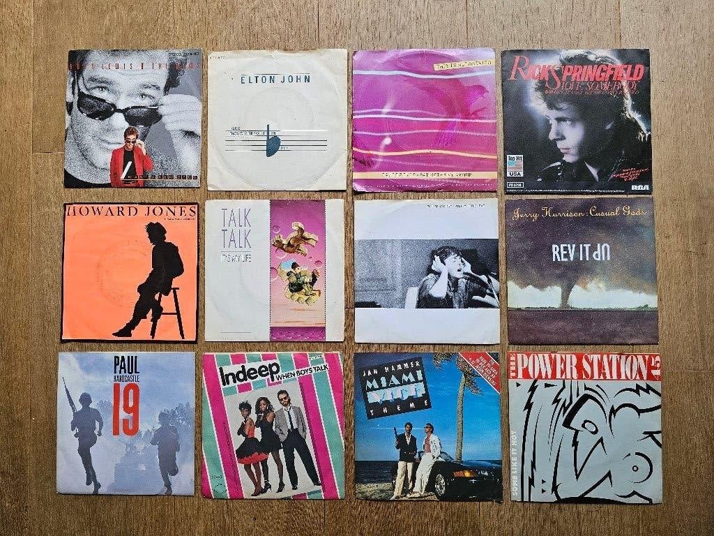 7"singles jaren 70 en 80, Ophalen, Gebruikt, Pop