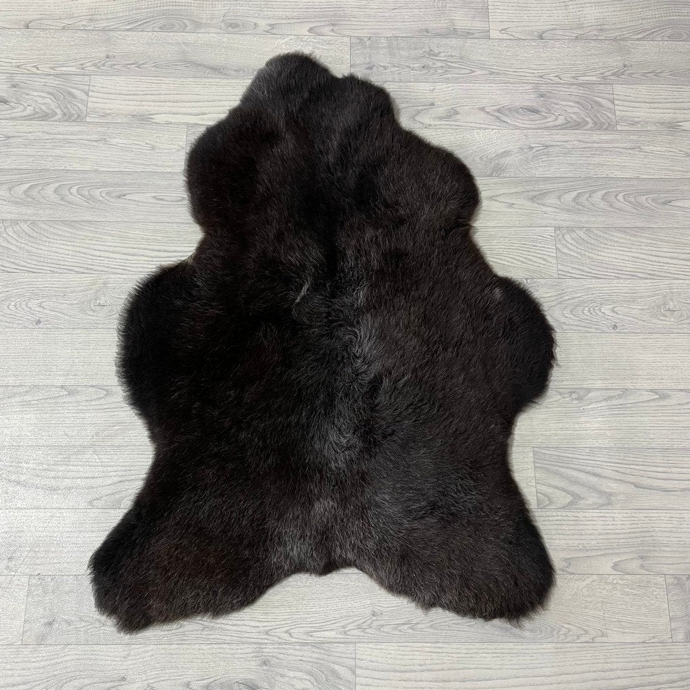 Schapenvacht bruin grijs 95x70cm #1544 | Lederstore, Huis en Inrichting, Bruin, Nieuw, Overige vormen, 50 tot 100 cm