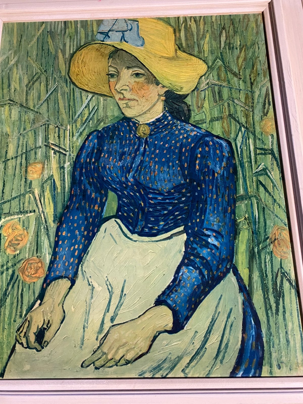 Van Gogh leuke jaren zeventig reproductie, Ophalen