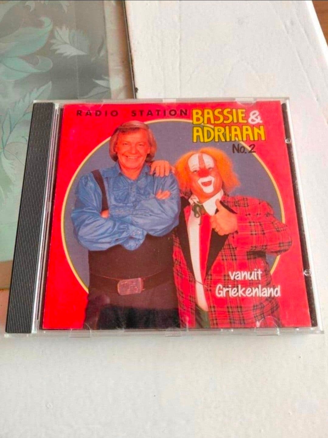 Bassie en Adriaan radiostation vanuit Griekenland cd. 1989., Gebruikt, Tot 2 jaar, Ophalen of Verzenden, Muziek