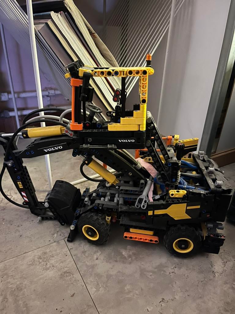 LEGO technic Graafmachine Volvo, Ophalen of Verzenden, Gebruikt, Lego, Technic
