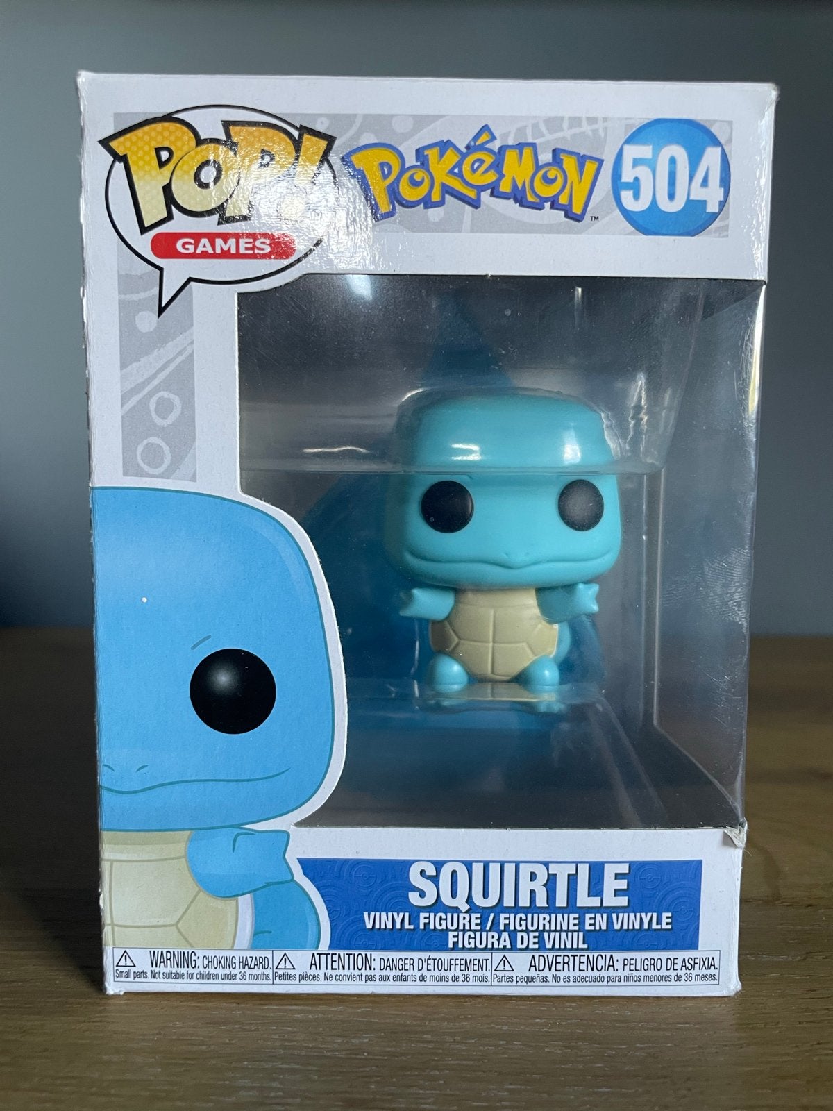 Funko Pop Squirtle #504 - Pokémon, Ophalen of Verzenden, Nieuw