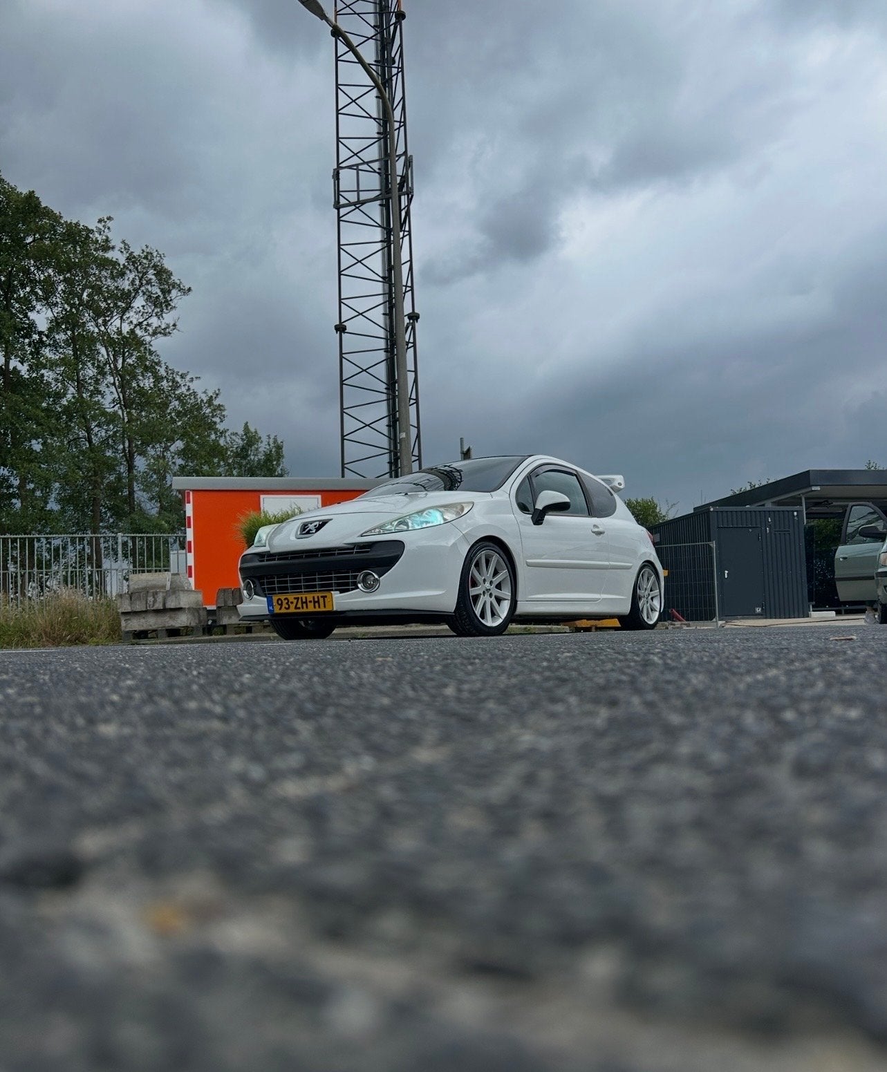 Peugeot 207 1.6 16V 3DRS 2008 Wit, Auto's, Peugeot, Voorwielaandrijving, 4 cilinders, Alcantara, Wit