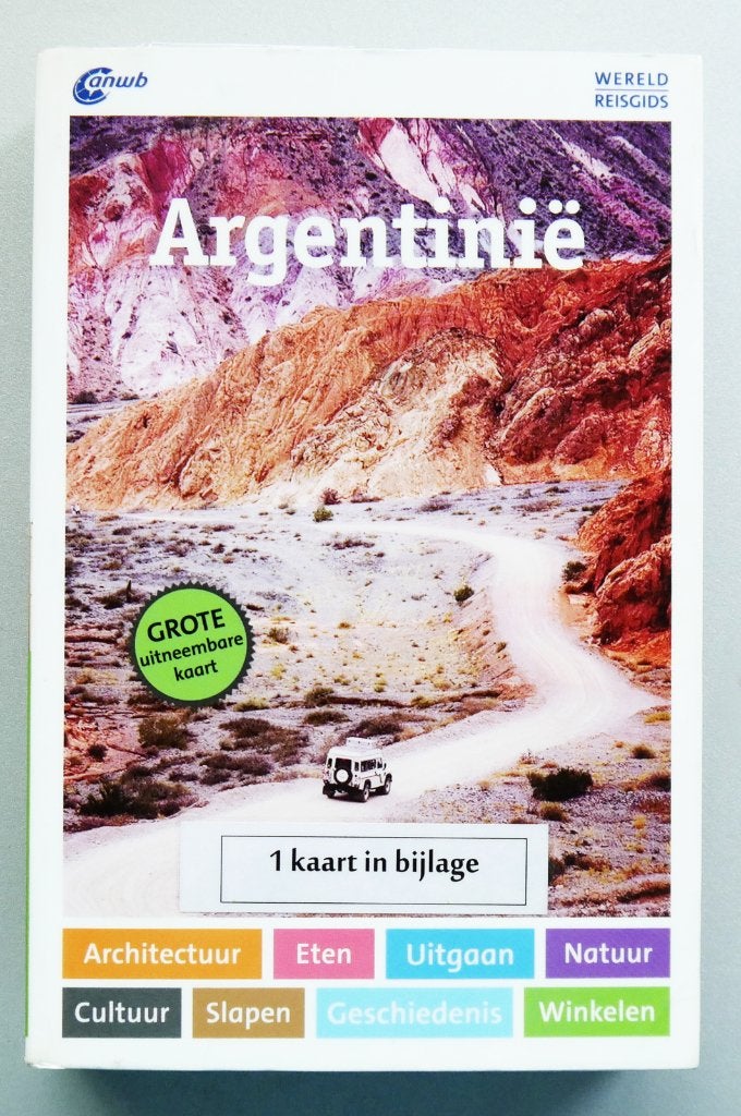 ANWB reisgids - Argentinië, Europa, Ophalen of Verzenden, Zo goed als nieuw, Reisgids of -boek
