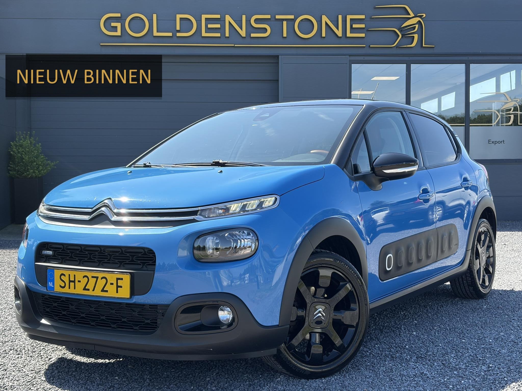 Citroen C3 1.2 PureTech Shine Nieuwe D-riem,Camera,Navi,Clim, Auto's, Euro 6, 1199 cc, 450 kg, Origineel Nederlands