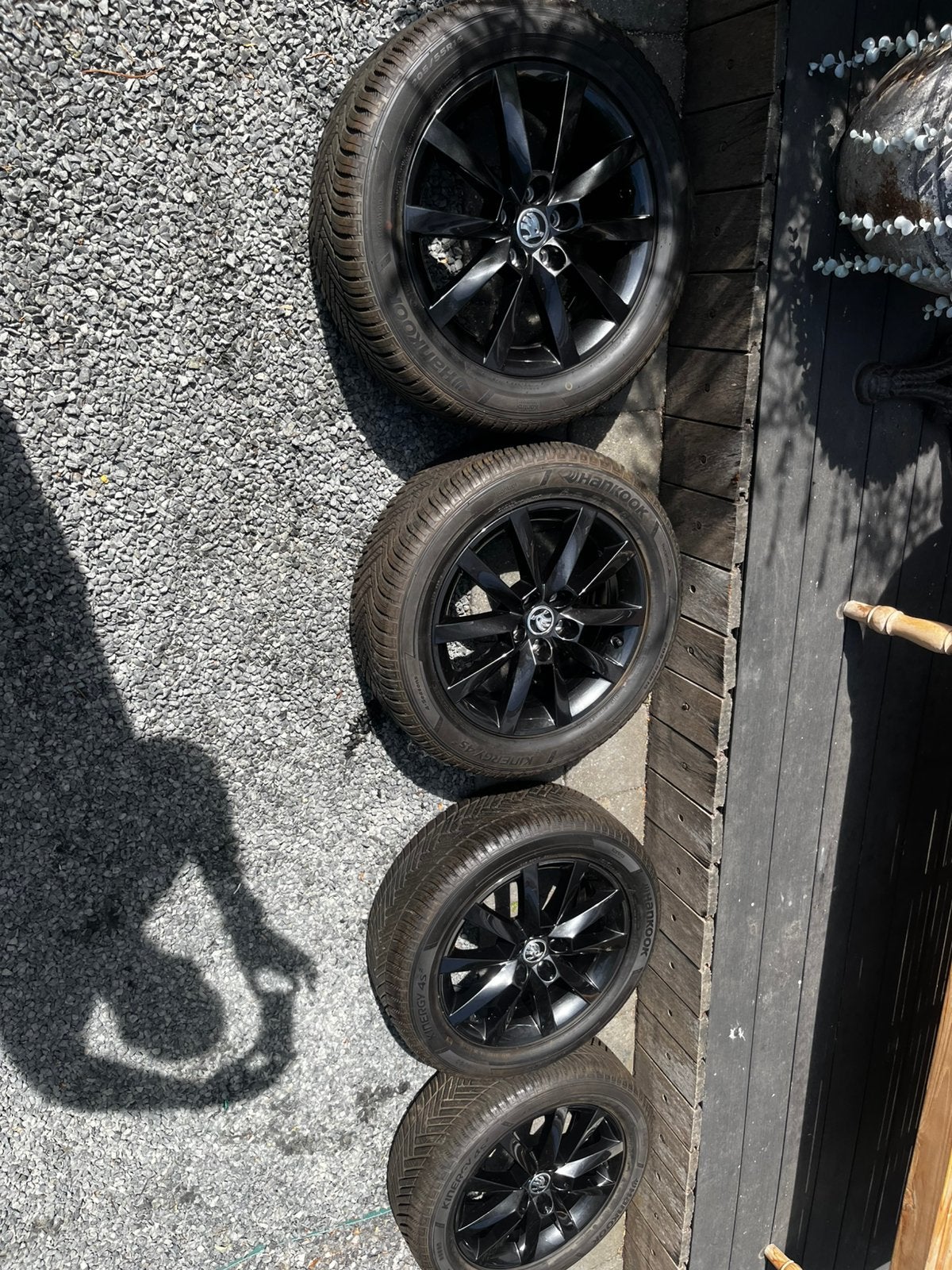 Skoda wielen 5x100, Auto-onderdelen, Ophalen, 15 inch, Zomerbanden, Banden en Velgen