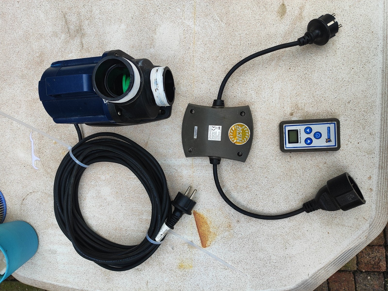 AquaForte Eco Vijverpomp DM-E 13000 met SuperFish regelaar, Ophalen of Verzenden, Gebruikt, Vijverpomp