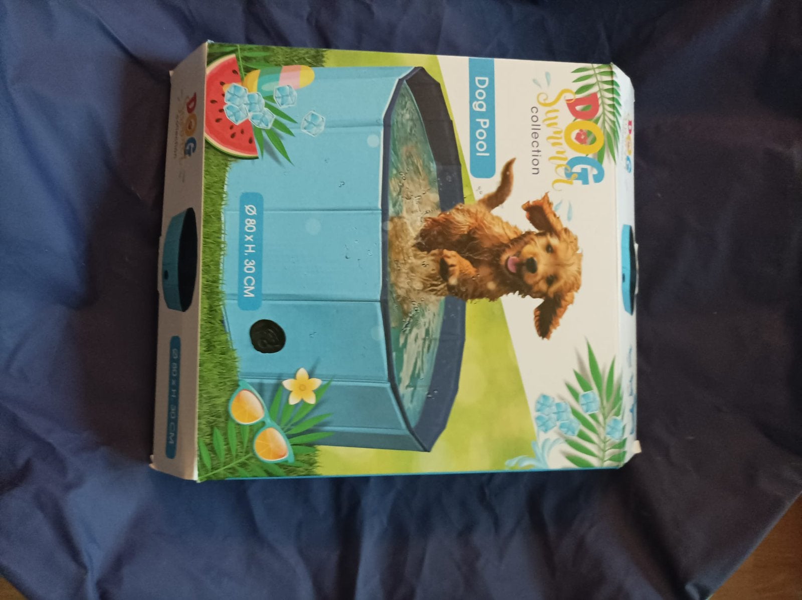 Honden zwembad, Dieren en Toebehoren, Ophalen of Verzenden, Zo goed als nieuw