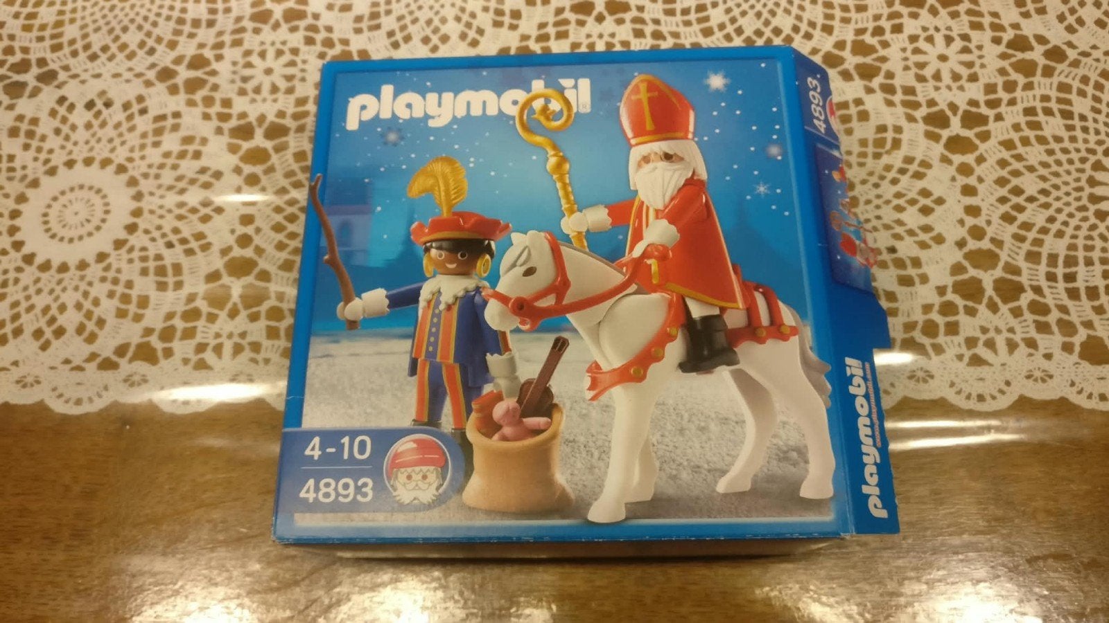 Playmobil 4893 Sint Piet en paard, Ophalen of Verzenden, Gebruikt