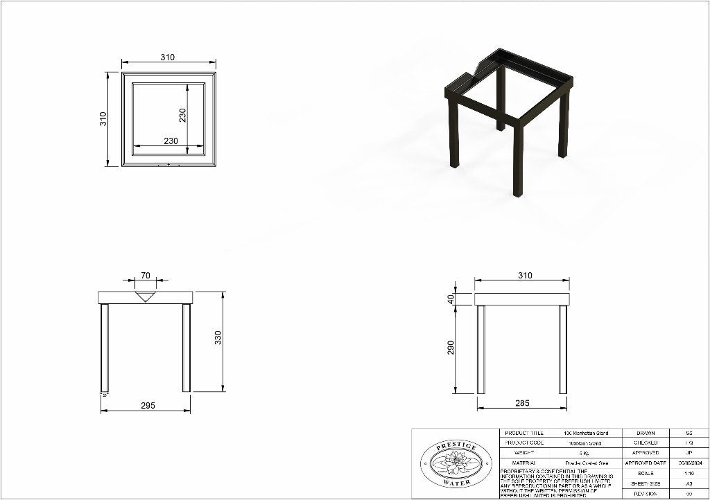 NIEUW: Stalen gecoaten(2x)  Standaard voor Regentonnen, Tuin en Terras, Regentonnen, 150 liter of meer, Ophalen of Verzenden, Nieuw