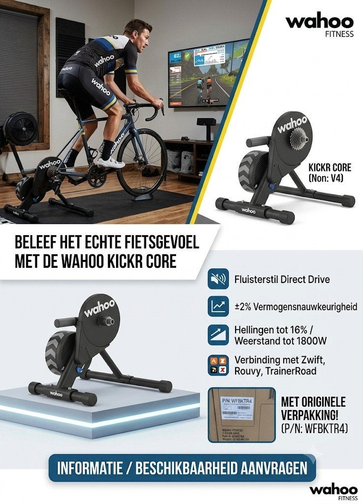 Wahoo KICKR CORE WFBKTR4, Sport en Fitness, Ophalen