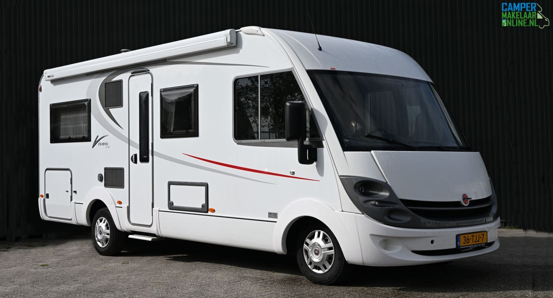 Bürstner Viseo 707 Hefbed Cas. Luifel, Caravans en Kamperen, Campers, Integraal, Ringverwarming, 7 tot 8 meter, Bedrijf