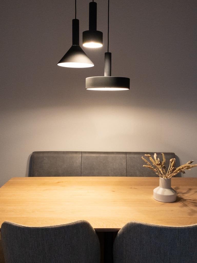Setje van drie hanglampen