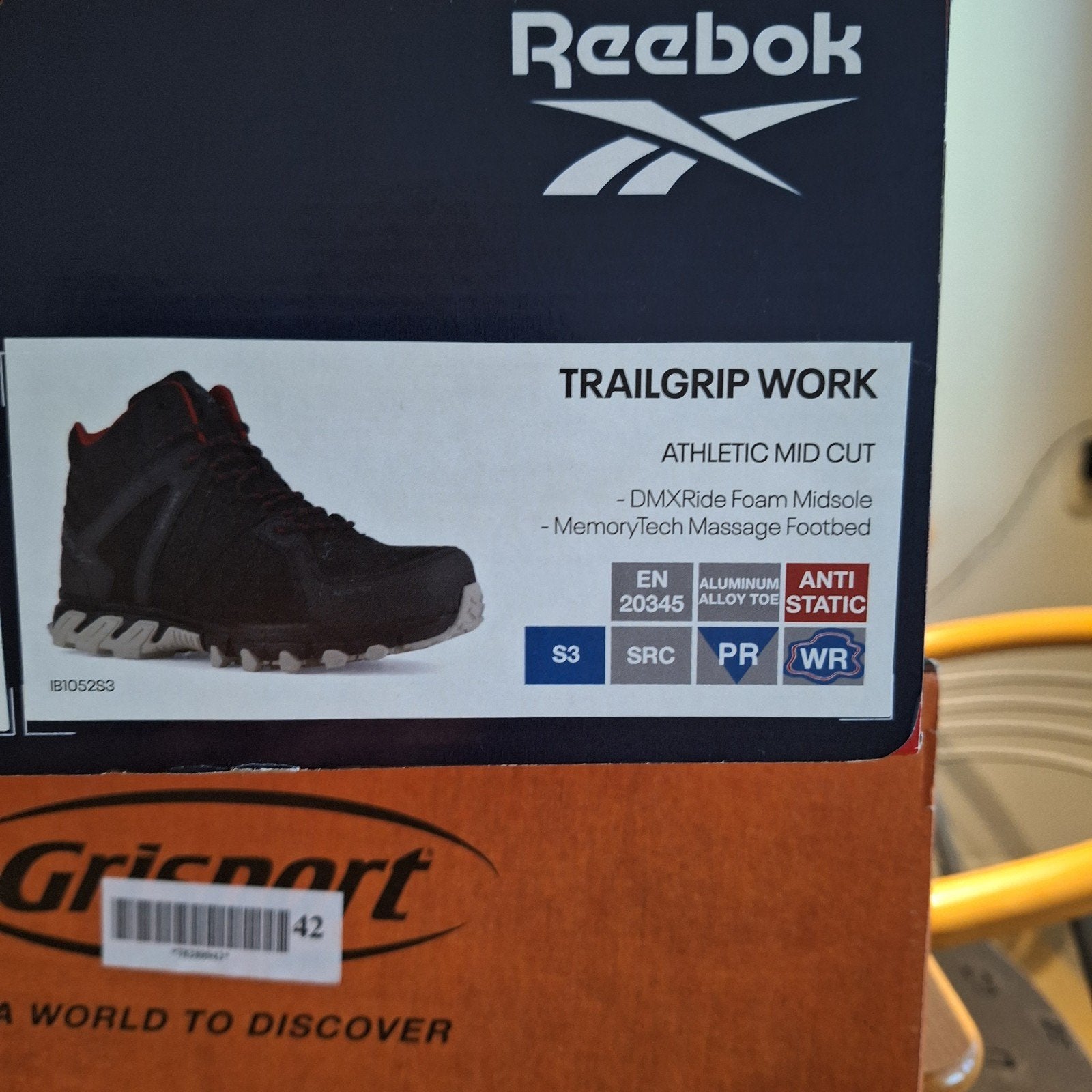 Werkschoenen met stalen neus., Ophalen of Verzenden, Nieuw, Zwart, Werkschoenen