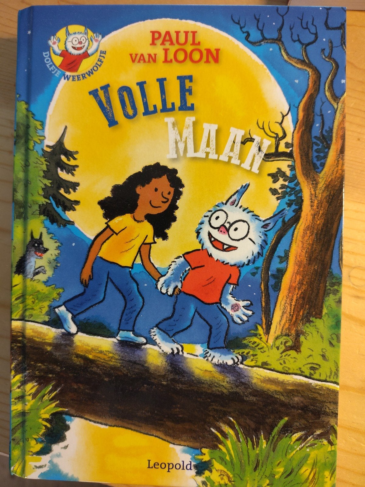 Dolfje Weerwolfje- Volle maan. Paul van Loon, Ophalen of Verzenden, Zo goed als nieuw, Paul van Loon, Fictie algemeen