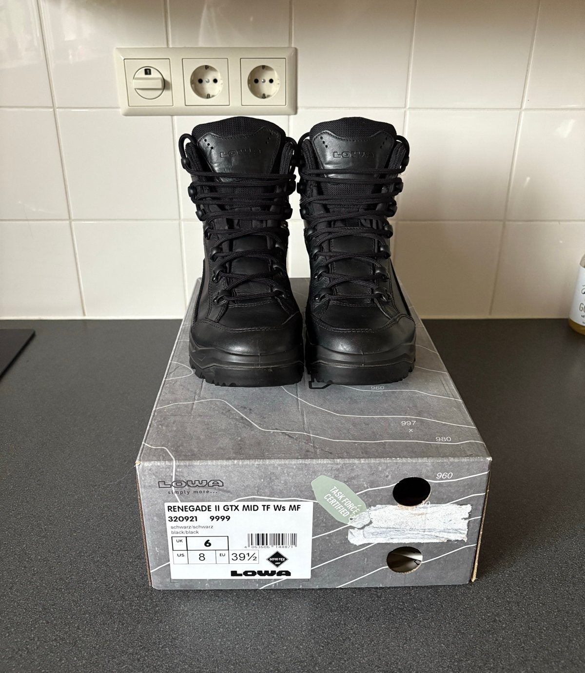 Lowa Renegade II GTX Mid TF WS MF wandelschoenen dames 39,5, Zwart, Nieuw, Wandelschoenen, Ophalen of Verzenden