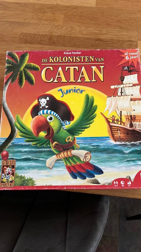 De kolonisten van Catan Junior, Hobby en Vrije tijd, Gezelschapsspellen | Kaartspellen, Ophalen, Zo goed als nieuw