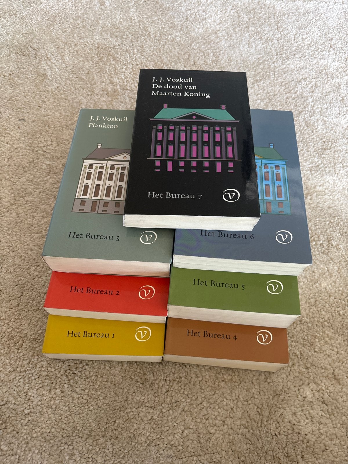 J.J. Voskuil - Het Bureau complete serie (delen 1-7), Ophalen of Verzenden, Zo goed als nieuw, Nederland