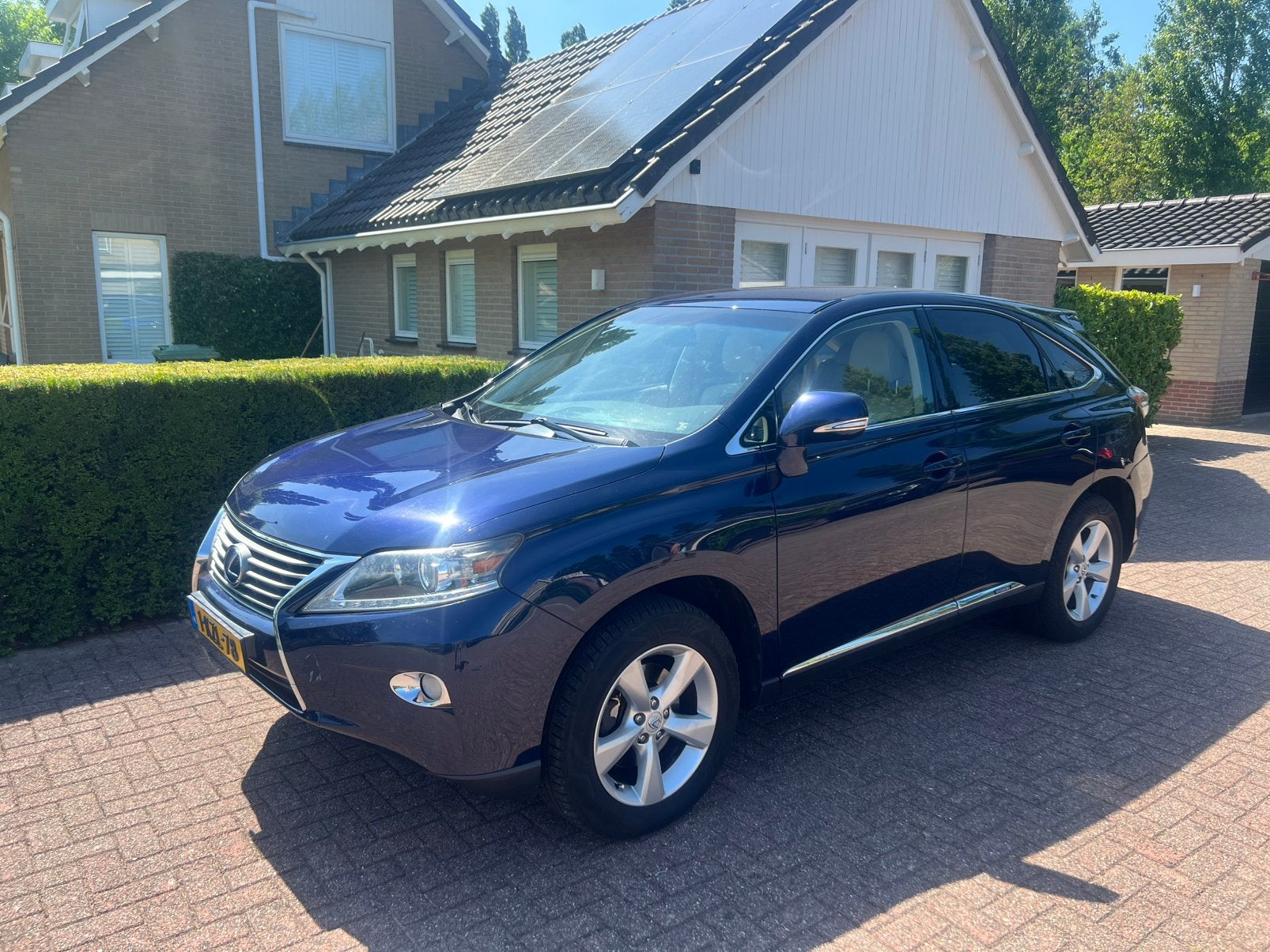 Lexus RX 450H Exec. Edition, Volledig Dealerond. Perfect Ond, Auto's, Lexus, Automaat, 249 pk, Beige, 2000 kg