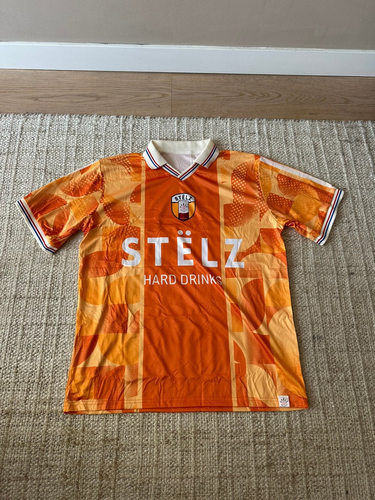 STELTZ SHIRT ORANJE / WK / NEDERLAND MAAT S/M, Ophalen of Verzenden, Zo goed als nieuw, Shirt