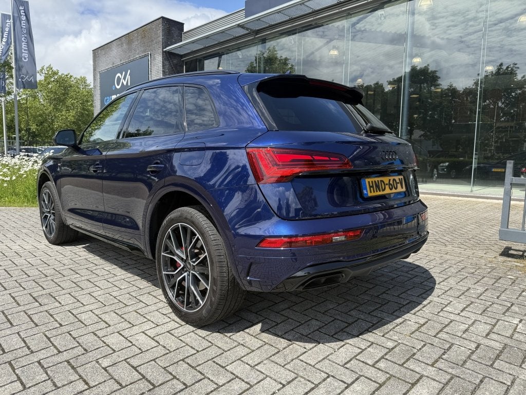 Audi Q5 55 TFSI e quattro Competition 2029 FAB garantie !| 3, Auto's, Audi, Automaat, Gebruikt, 4 cilinders, Blauw