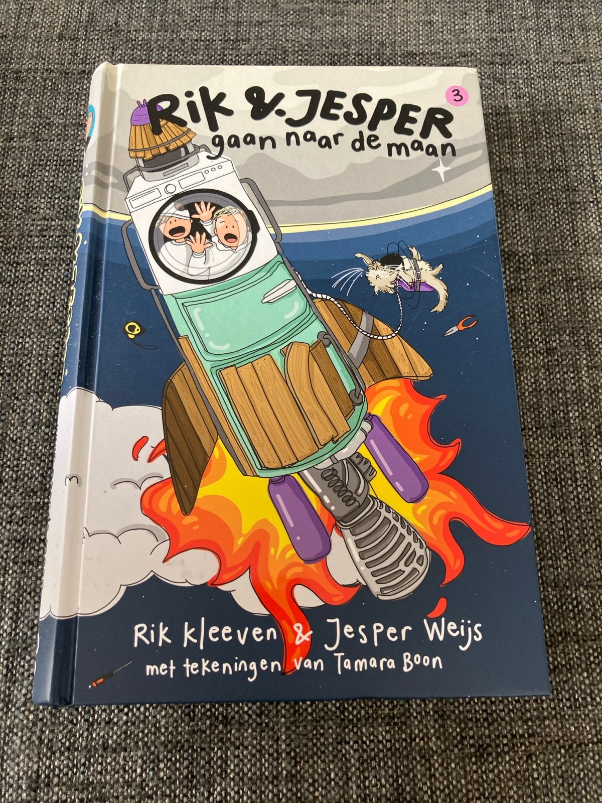 Nieuwe Rik & Jesper gaan naar de maan - Graphic Novel (8+), Ophalen of Verzenden, Nieuw, Fictie