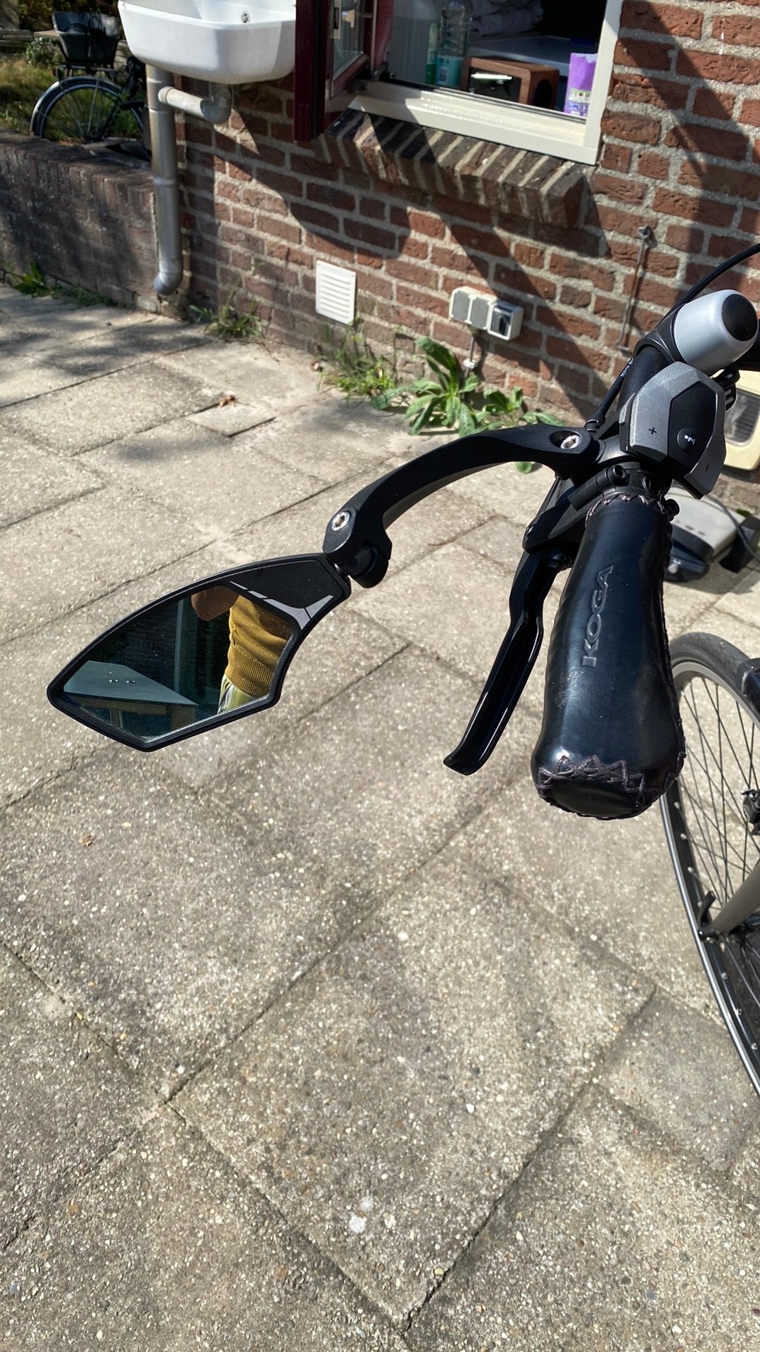 Achteruitkijkspiegel fiets, Ophalen of Verzenden, Zo goed als nieuw