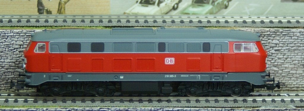 Diesel locomotief Br. 218, Zo goed als nieuw, Gelijkstroom, Locomotief, Piko