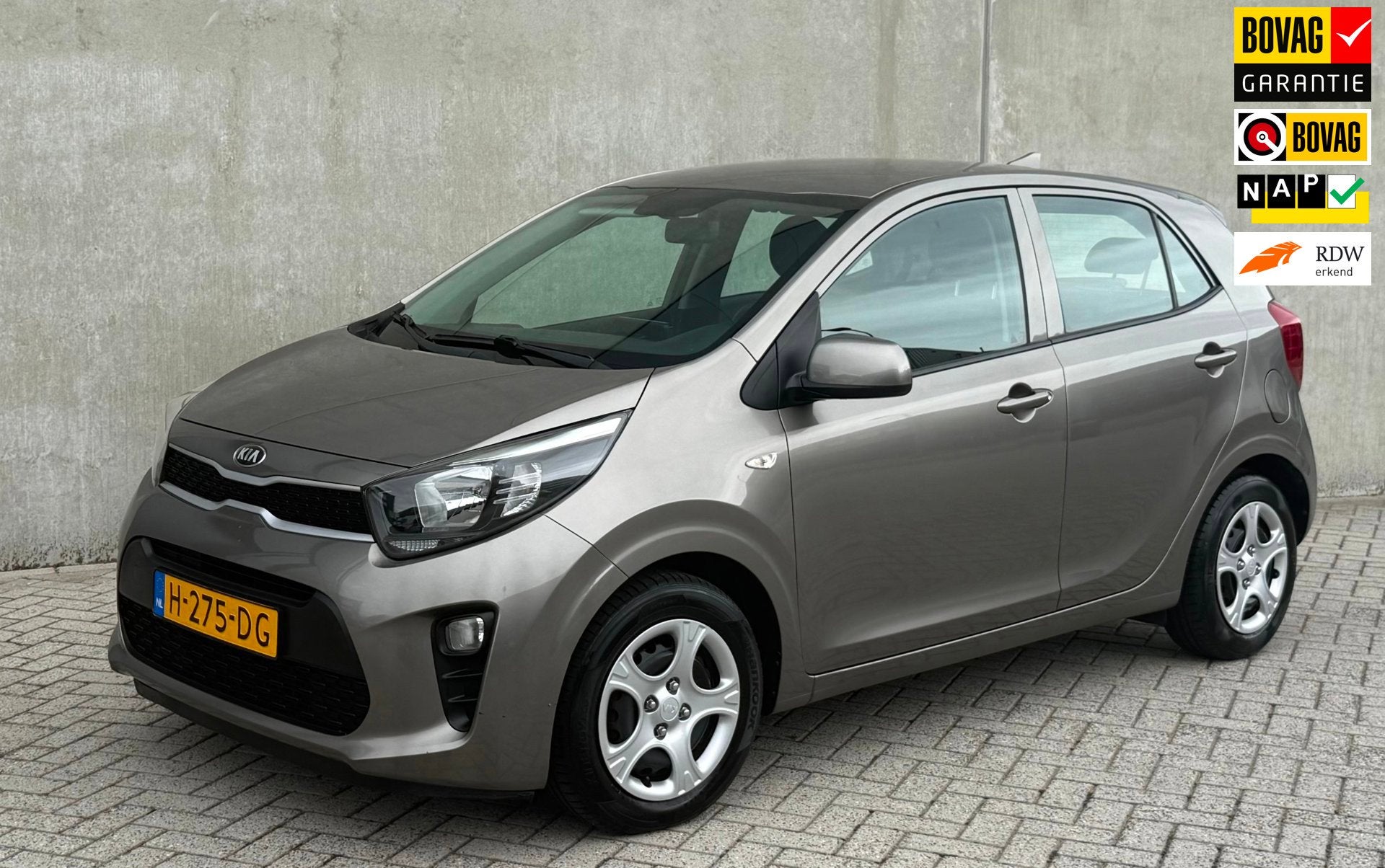 Kia Picanto 1.0 MPi ComfortPlusLine 2020 NAVI|CAMERA|AIRCO, Auto's, Voorwielaandrijving, Stof, Gebruikt, 4 stoelen