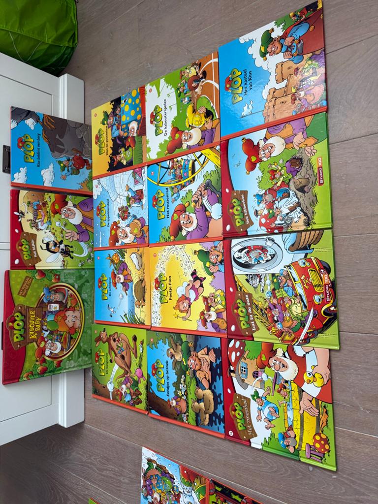 Grote collectie Plop boeken - 34 stuks, Fictie algemeen, Jongen of Meisje, Voorleesboek, 4 jaar
