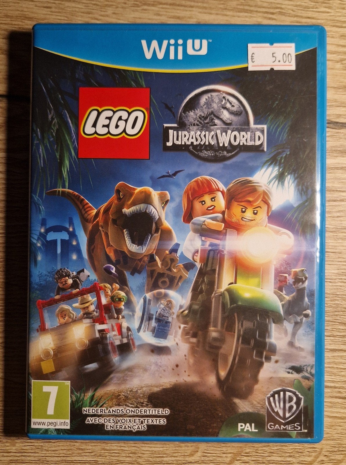 Lego jurassic world Wii U PAL Compleet, Avontuur en Actie, 1 speler, Ophalen of Verzenden, Zo goed als nieuw