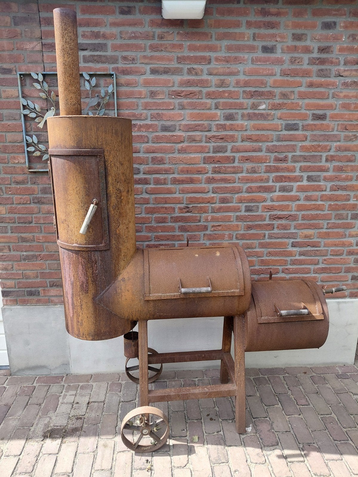 Robuuste BBQ Smoker: Perfect voor de echte grillmeester, Tuin en Terras, Ophalen, Gebruikt, Onbekend