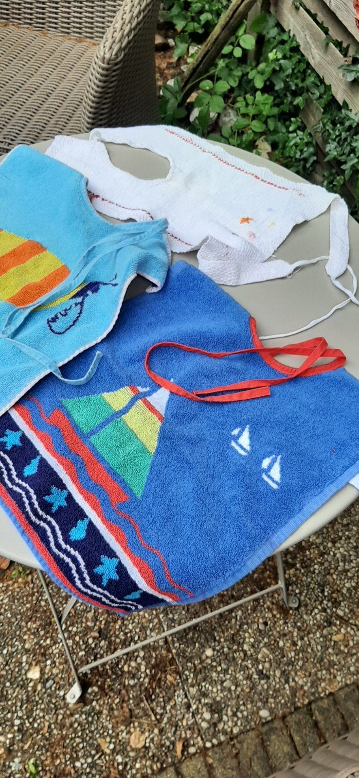 Vintage slabbertjes, handgemaakt, Ophalen of Verzenden