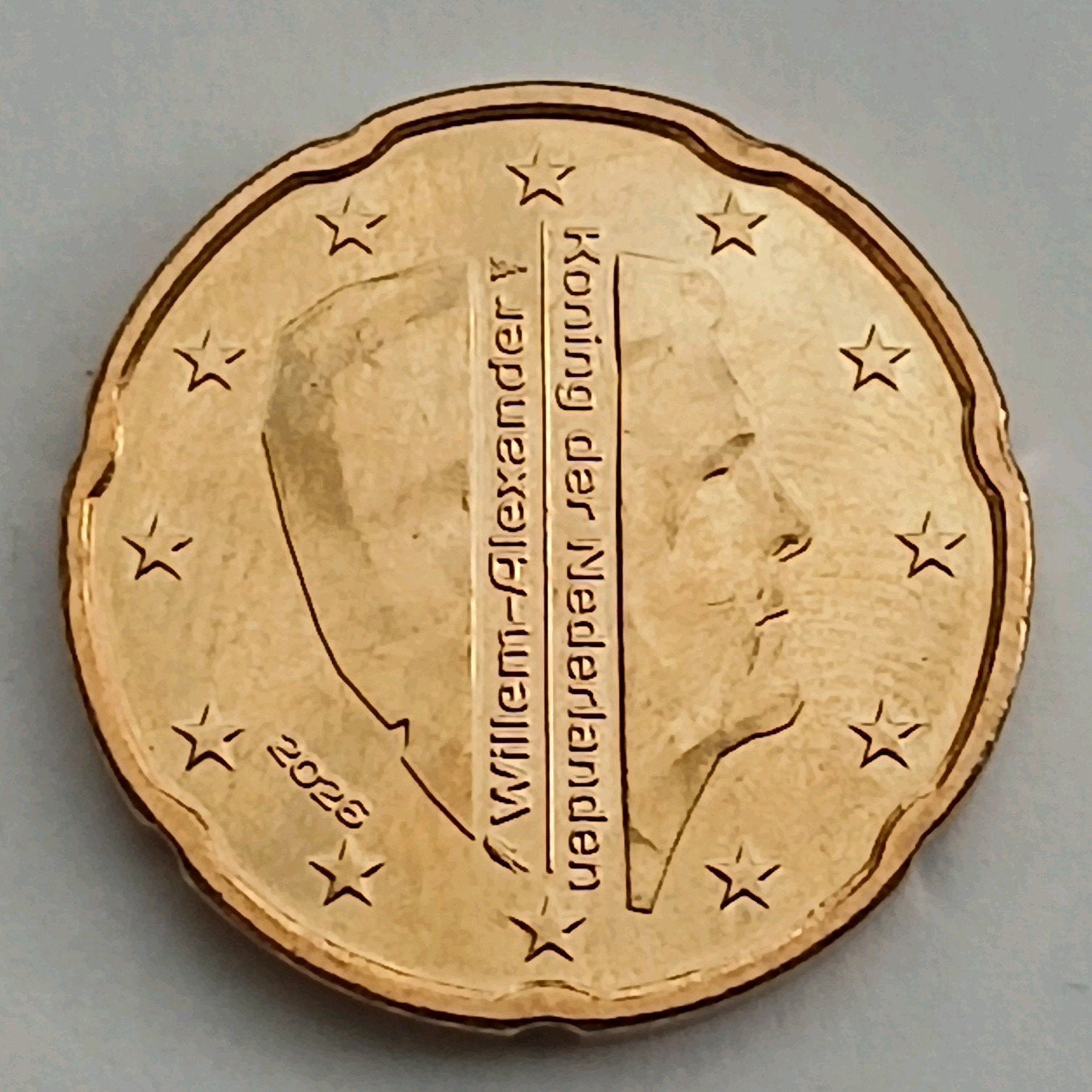 20 Eurocent 2026 Nederland Set Nieuwe Euromunt Schaars UNC-, Postzegels en Munten, Munten | Europa | Euromunten, Ophalen of Verzenden