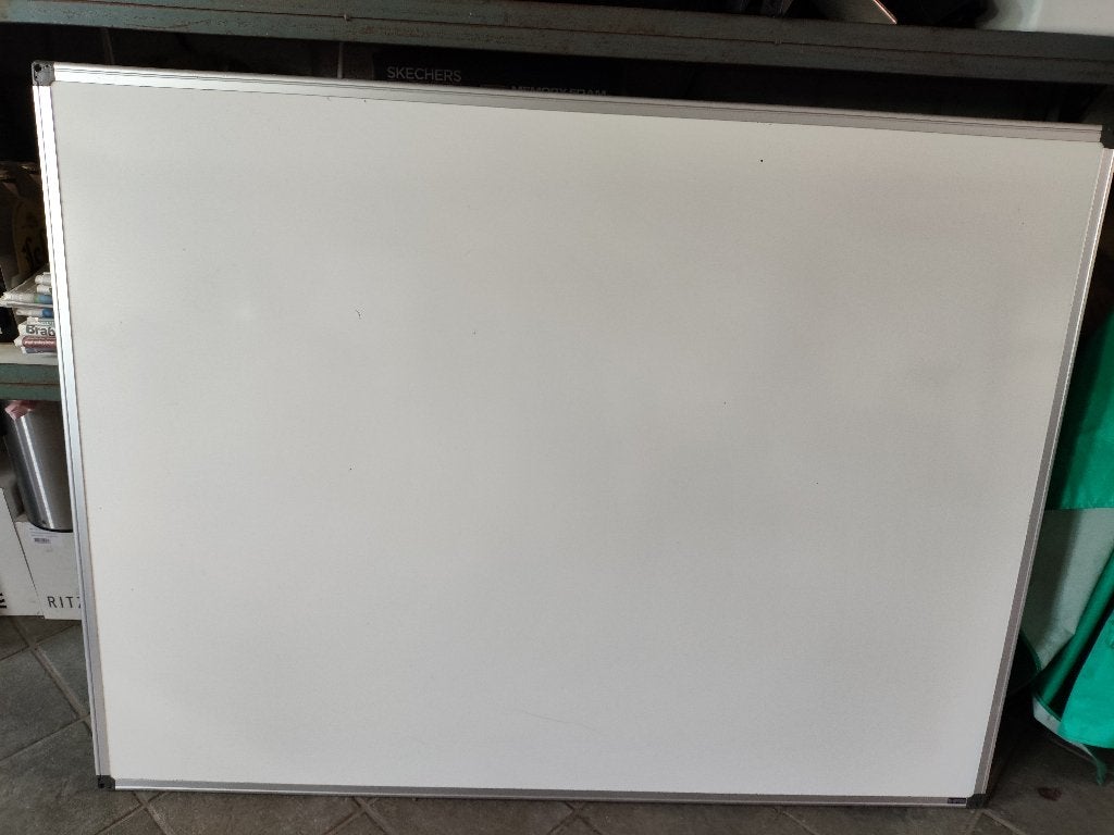 Magnetische Whiteboard, Ophalen, Zo goed als nieuw, Magneetbord