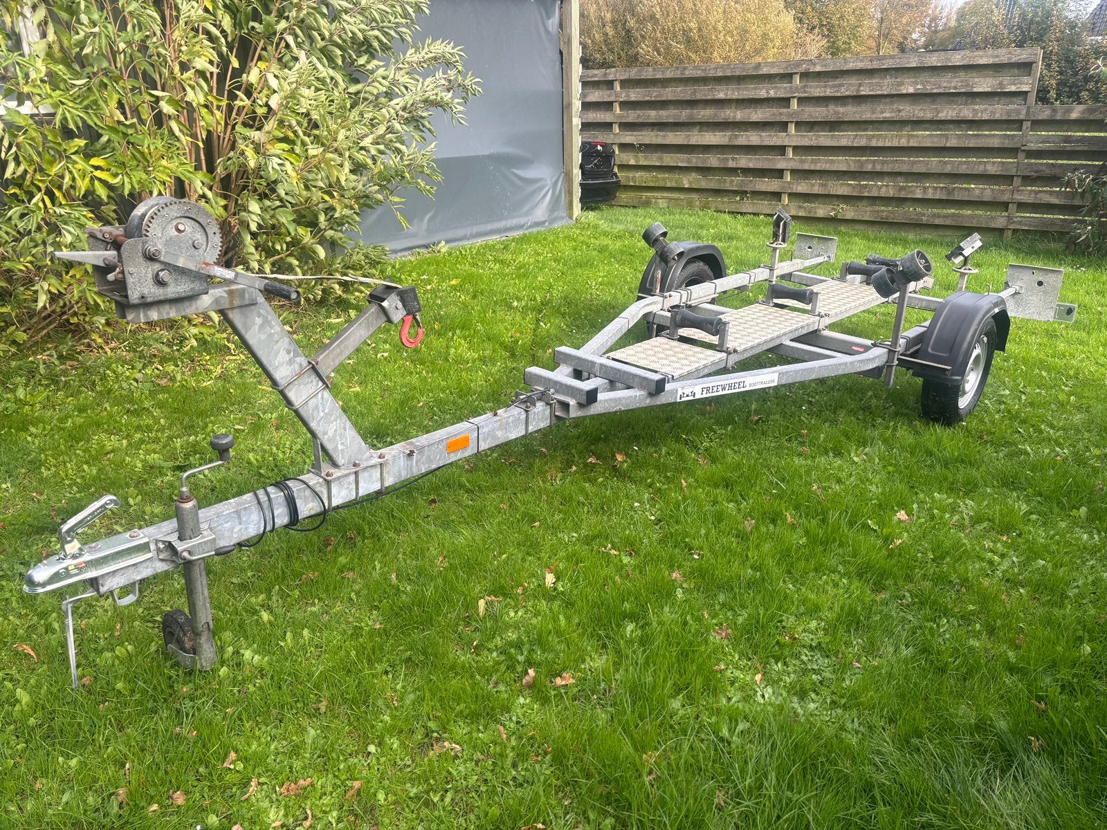 Freewheel kantel trailer 750 kg ongeremd, Ophalen, Gebruikt, Verstelbare verlichting, Minder dan 1500 kg