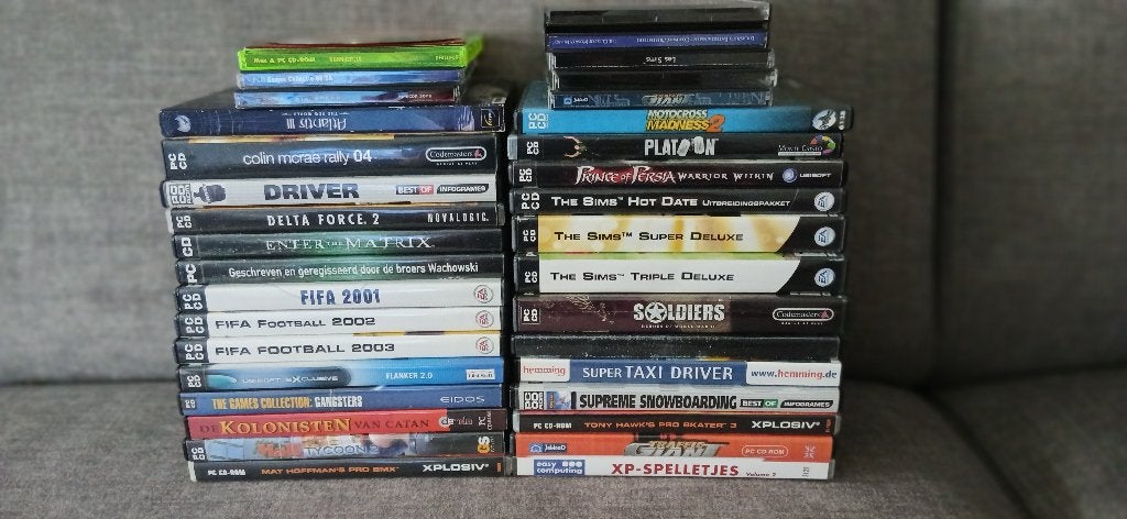 PC Game Collectie, Spelcomputers en Games, Gebruikt, Overige genres, 1 speler, Ophalen of Verzenden