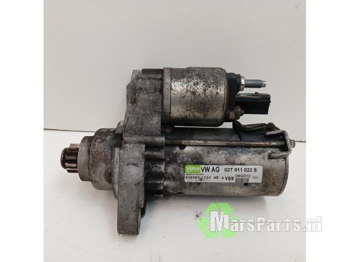 Startmotor van een Volkswagen Golf, Gebruikt, -, Volkswagen, -